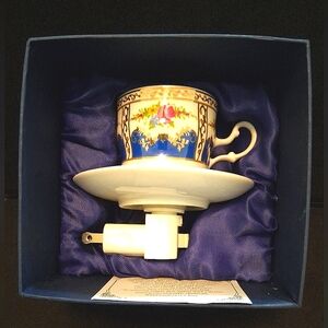 Night Light - Sorelle Porcelain Floral Tea Cup